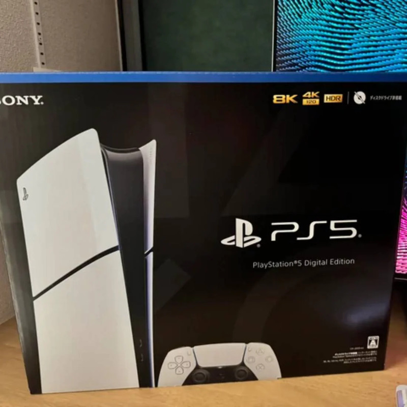 (Pre-Owned) Sony PlayStation 5 Slim 1TB Digital Edition Console -  جهاز ألعاب مستعمل